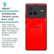 Blood Red Glass Case for Vivo X80 5G Sale