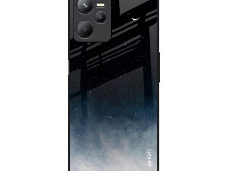 Black Aura Glass Case for Realme C35 For Cheap