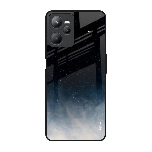 Black Aura Glass Case for Realme C35 For Cheap