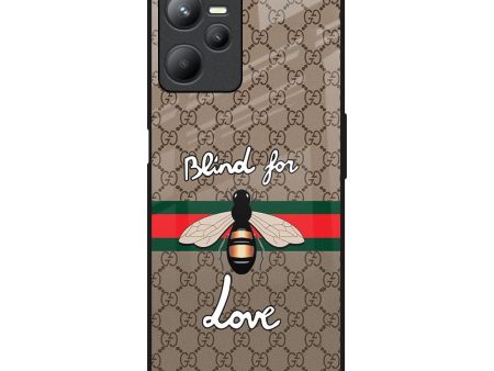 Blind For Love Glass Case for Realme C35 Fashion