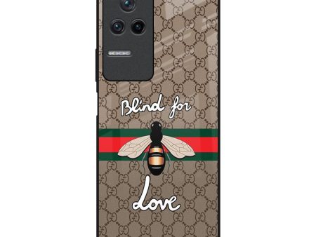 Blind For Love Glass Case for Poco F4 5G Fashion