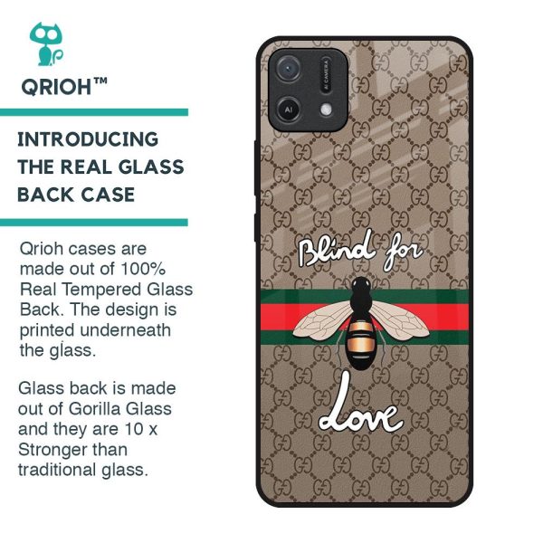 Blind For Love Glass Case for Oppo A16K Supply