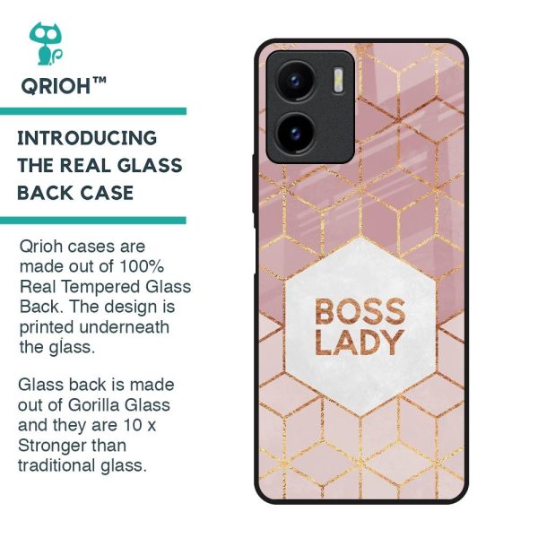 Boss Lady Glass Case for Vivo Y15s Supply