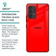 Blood Red Glass Case for Samsung Galaxy A53 5G For Cheap