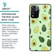 Avocado Green Glass Case For Mi 11i HyperCharge For Cheap