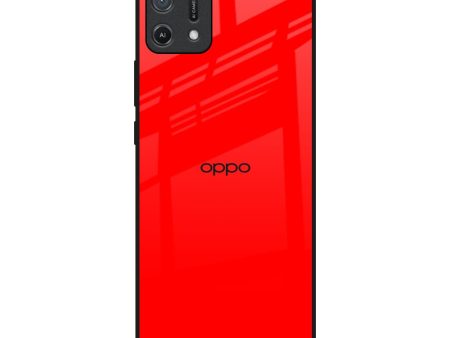 Blood Red Glass Case for Oppo A16K Sale