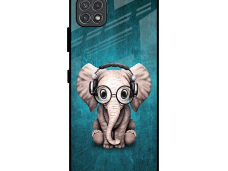 Adorable Baby Elephant Glass Case For Samsung Galaxy F42 5G Online now