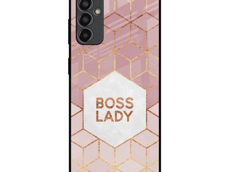 Boss Lady Glass Case for Samsung Galaxy F13 on Sale