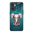 Adorable Baby Elephant Glass Case For Oppo Reno7 5G Cheap