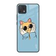 Adorable Cute Kitty Glass Case For Oppo A16K Online Sale