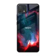 Brush Art Glass Case For Oppo A16K Hot on Sale