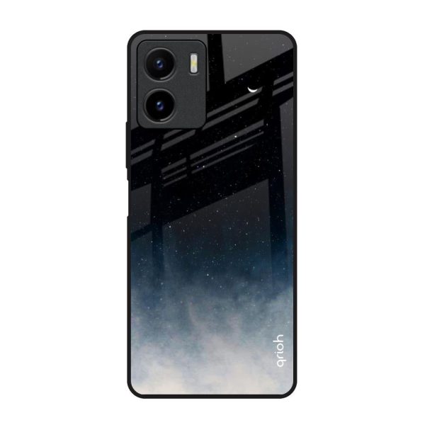 Black Aura Glass Case for Vivo Y15s Online Sale