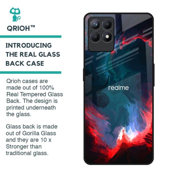 Brush Art Glass Case For Realme Narzo 50 Cheap