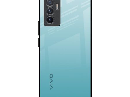 Arctic Blue Glass Case For Vivo V23e 5G For Cheap