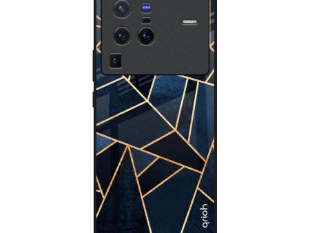 Abstract Tiles Glass Case for Vivo X80 Pro 5G Sale