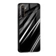 Black & Grey Gradient Glass Case For Realme Narzo 50 on Sale