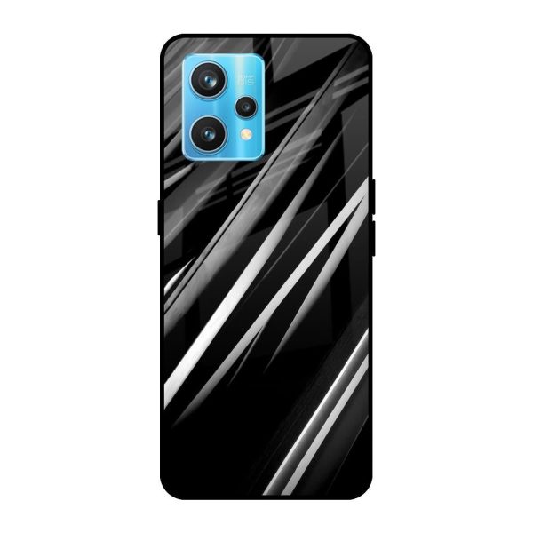 Black & Grey Gradient Glass Case For Realme 9 Pro Plus Cheap