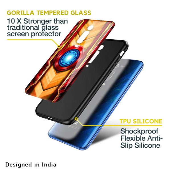 Arc Reactor Glass Case for Redmi 10 Online now