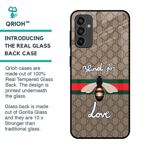 Blind For Love Glass Case for Samsung Galaxy F13 For Sale