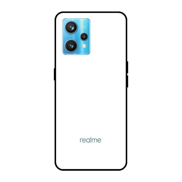 Arctic White Glass Case for Realme 9 Pro Plus Cheap