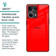 Blood Red Glass Case for OPPO F21 Pro Discount