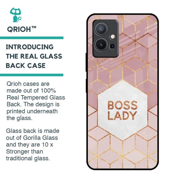 Boss Lady Glass Case for Vivo Y75 5G For Cheap