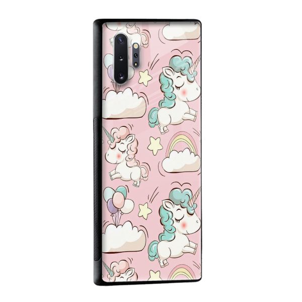 Balloon Unicorn Glass case for Samsung Galaxy M13 For Cheap