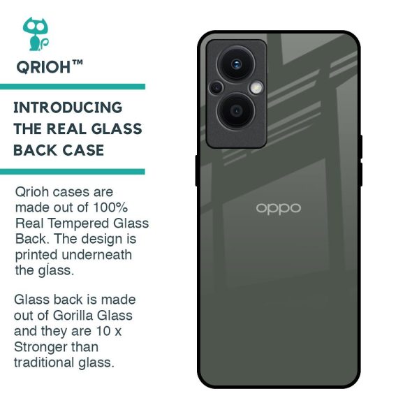 Charcoal Glass Case for OPPO F21 Pro 5G on Sale