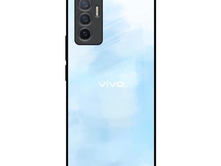 Bright Sky Glass Case for Vivo V23e 5G Fashion