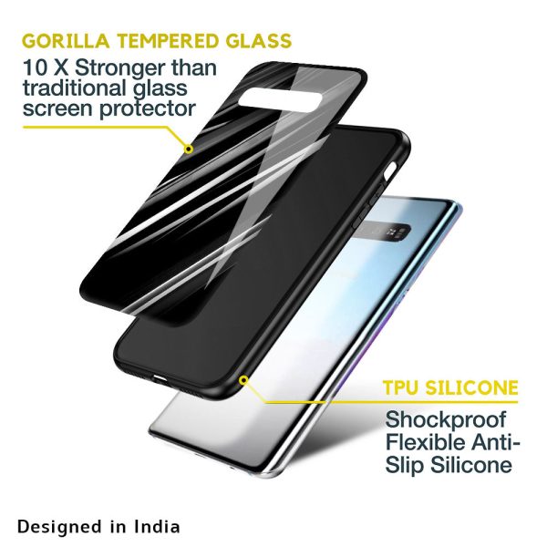 Black & Grey Gradient Glass Case For Samsung Galaxy S22 Ultra 5G Discount