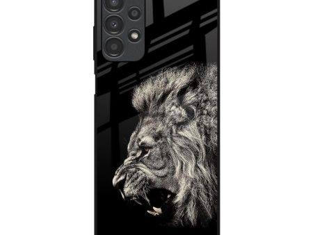 Brave Lion Glass Case for Samsung Galaxy A13 Online now