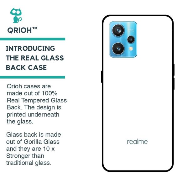 Arctic White Glass Case for Realme 9 Pro Plus Cheap