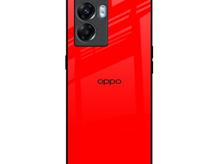 Blood Red Glass Case for Oppo K10 5G Cheap