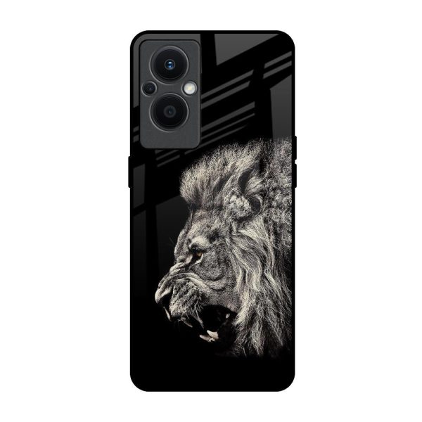 Brave Lion Glass Case for OPPO F21 Pro 5G For Cheap