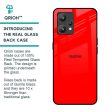 Blood Red Glass Case for Realme 9 Pro Plus Online Sale