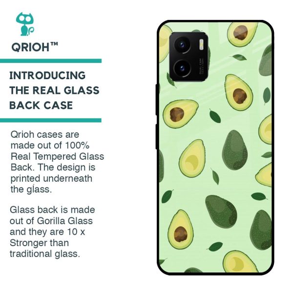 Avocado Green Glass Case For Vivo Y15s Online