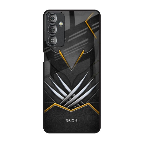 Black Warrior Glass Case for Samsung Galaxy F23 5G Online now