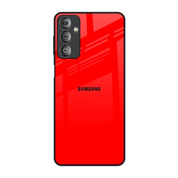 Blood Red Glass Case for Samsung Galaxy F23 5G For Cheap