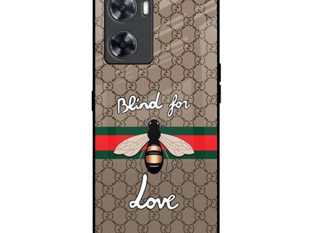 Blind For Love Glass Case for Oppo A57 4G Online now