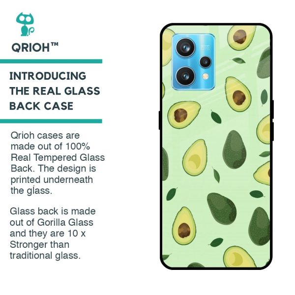 Avocado Green Glass Case For Realme 9 Pro Plus Online Sale