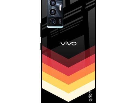 Abstract Arrow Pattern Glass Case For Vivo V23e 5G Online