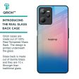 Blue & Pink Ombre Glass case for Realme C35 Online Sale