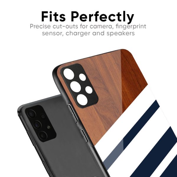 Bold Stripes Glass Case for Vivo Y15s Online