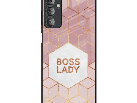 Boss Lady Glass Case for Samsung Galaxy F23 5G For Discount