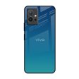 Celestial Blue Glass Case For Vivo Y75 5G Online now