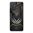 Black Warrior Glass Case for Vivo V23e 5G For Cheap