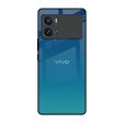 Celestial Blue Glass Case For iQOO 9 Pro Sale