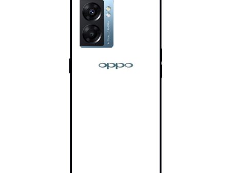 Arctic White Glass Case for Oppo K10 5G Online