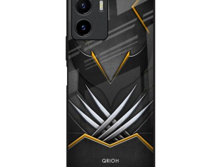 Black Warrior Glass Case for Vivo Y15s Sale