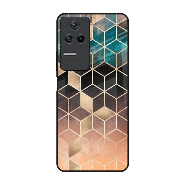 Bronze Texture Glass Case for Poco F4 5G Supply